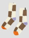 Santa Cruz Checkerboard Strip Socken