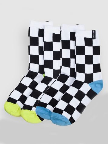 Santa Cruz Checkerboard Strip Socken