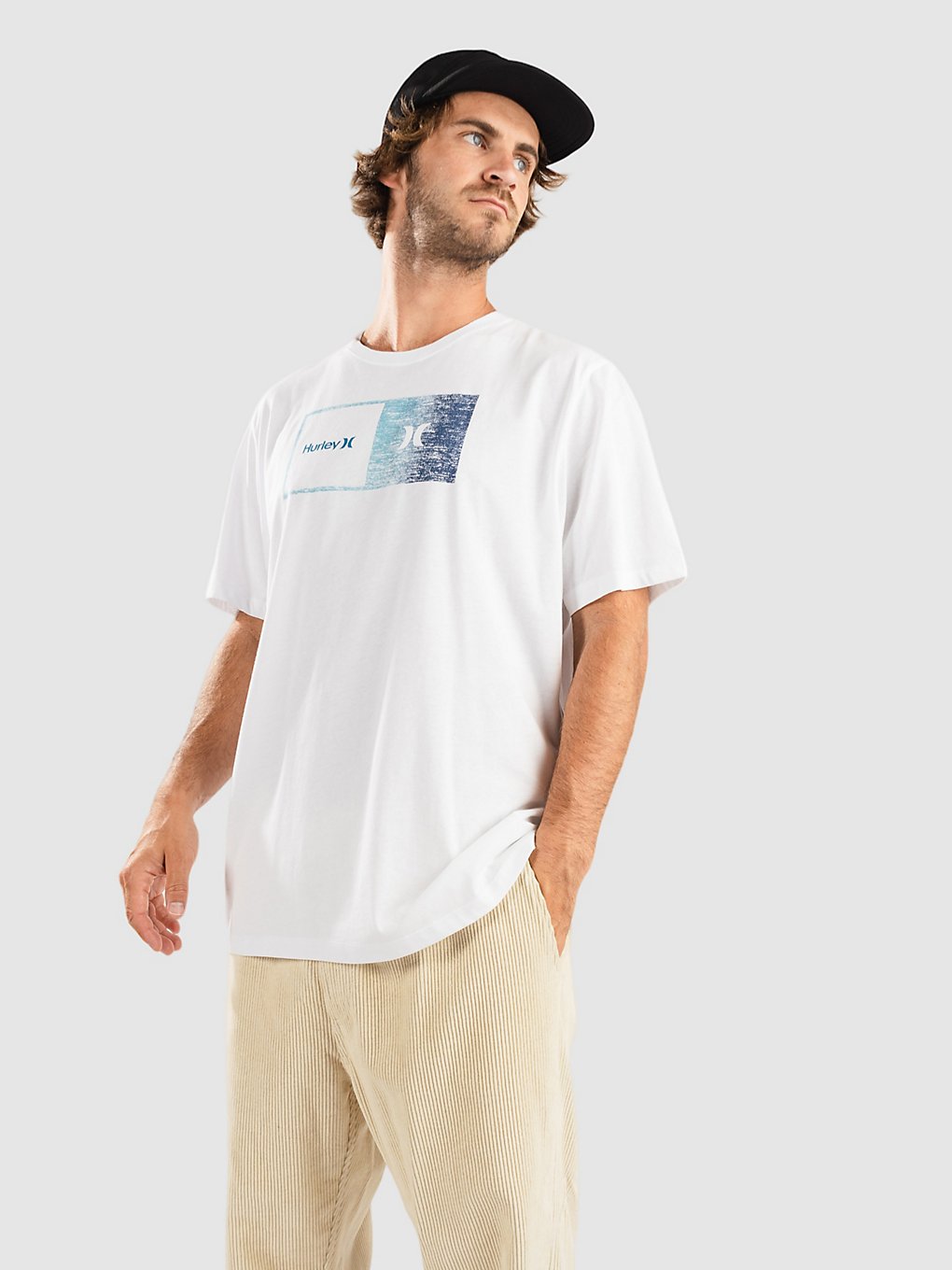 Hurley Evd Halfer Gradient T-Shirt white kaufen