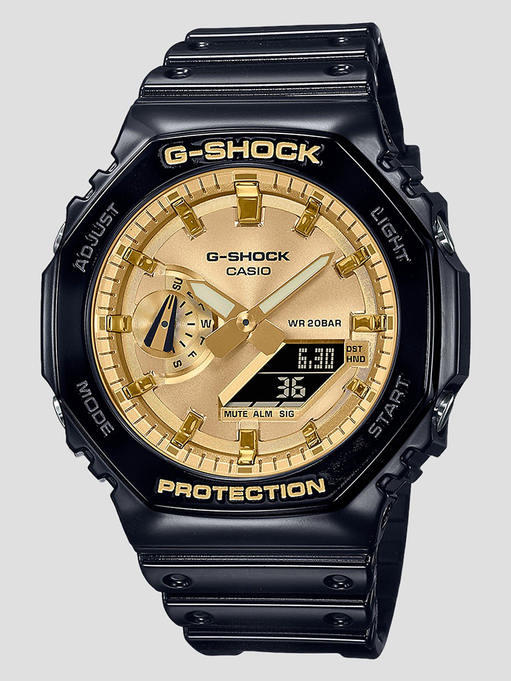 G-SHOCK GA-2100GB-1A Uhr schwarz gold kaufen