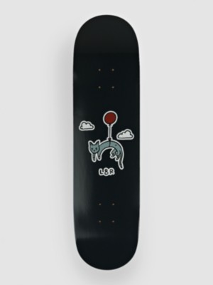 Photos - Other for outdoor activities Blue Tomato Blue Tomato L8R Kitty 8.25" Skateboard Deck blue