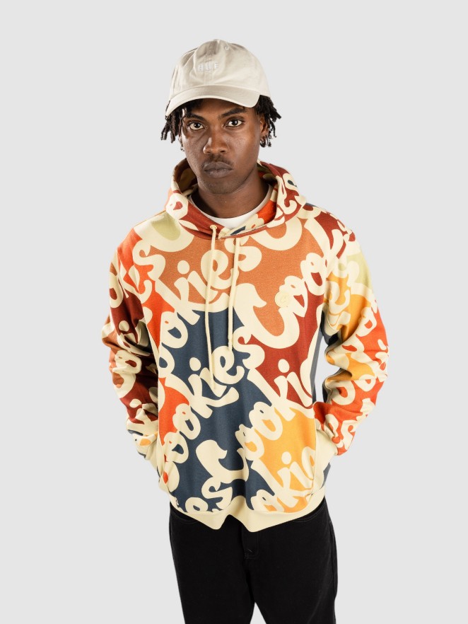 Cookies Continental All Over Printed Pullover Je Hoodie