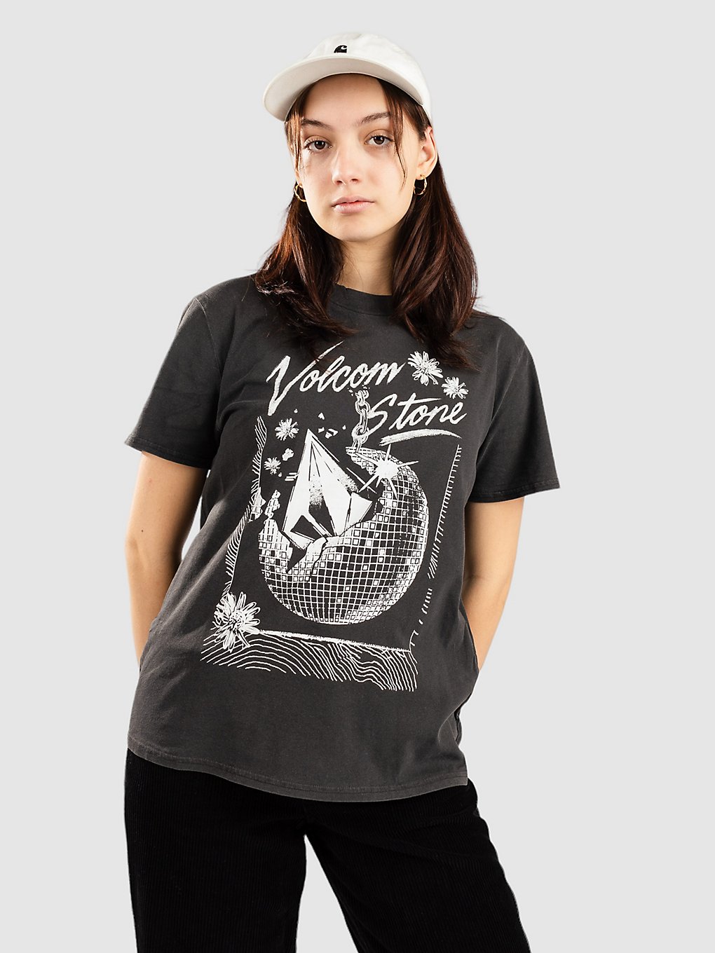 Volcom Lock It Up T-Shirt vintage black kaufen