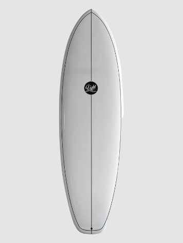 Light Hybrid Plus White - Epoxy - Future 5'10 Surfboard