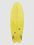 Mahi Mahi Yellow - PU - Future  5&amp;#039;4 Surfboard