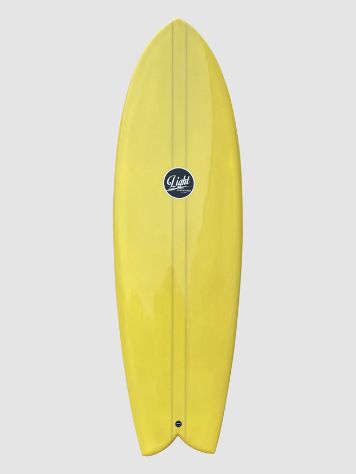 Light Mahi Mahi Yellow - PU - Future  5'4 Tavola da Surf