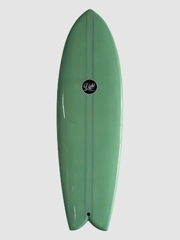 Light Mahi Mahi Green - PU - Future  5'6 Surfboard