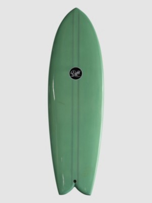 Light Mahi Mahi Green - PU - Future  5'8 Surfboard