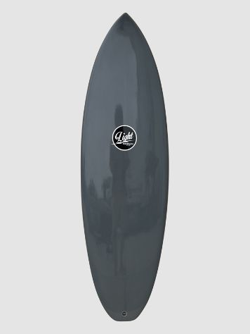 Light River Resin Grey - PU - Future 5'8 Surfboard