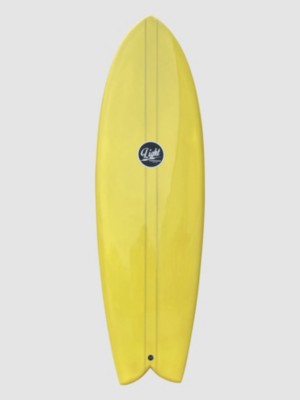 Light Mahi Mahi Yellow - PU - Future  6'0 Surffilauta