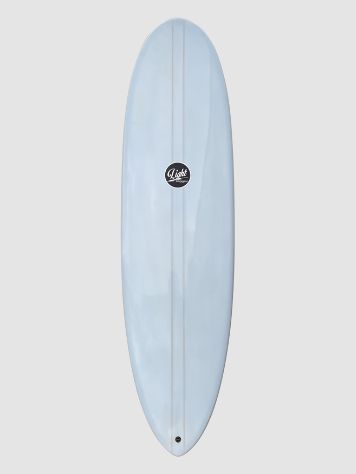 Light Golden Ratio Ice - PU - US + Future  7'2 Surfboard