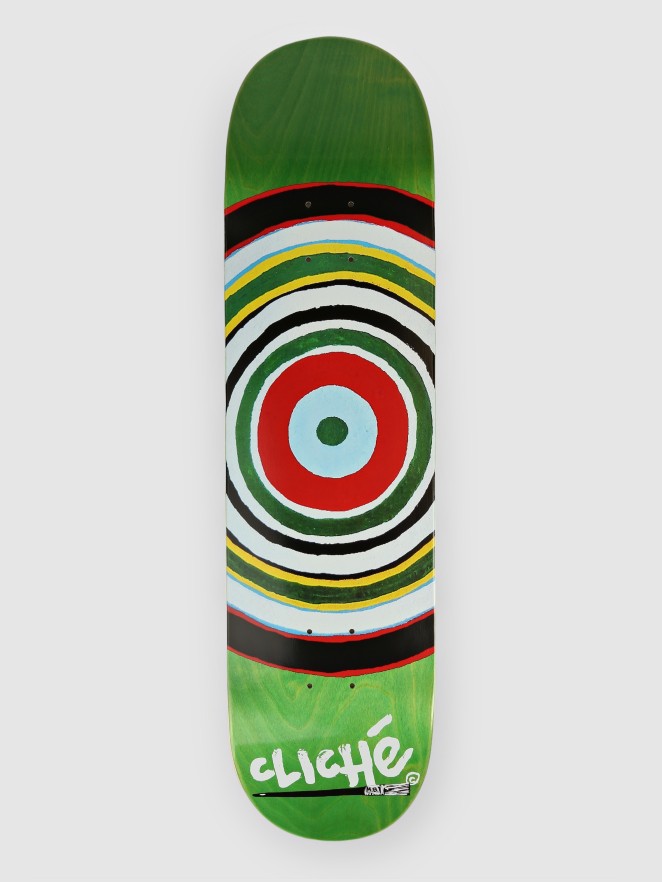 Cliché Painted Circle Rhm 8.25″ Skateboard Deck