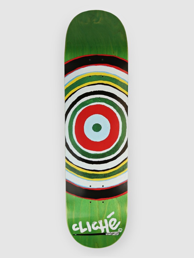 Cliché Painted Circle Rhm 8.375″ Skateboard Deck
