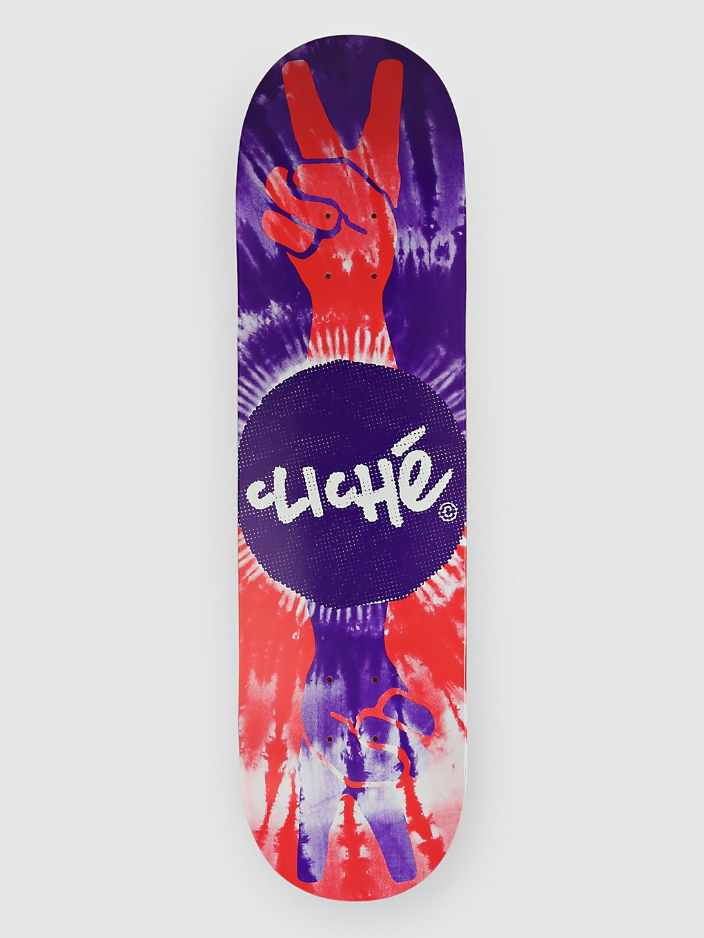 Cliché Peace Rhm 8.25" Skateboard Deck red kaufen