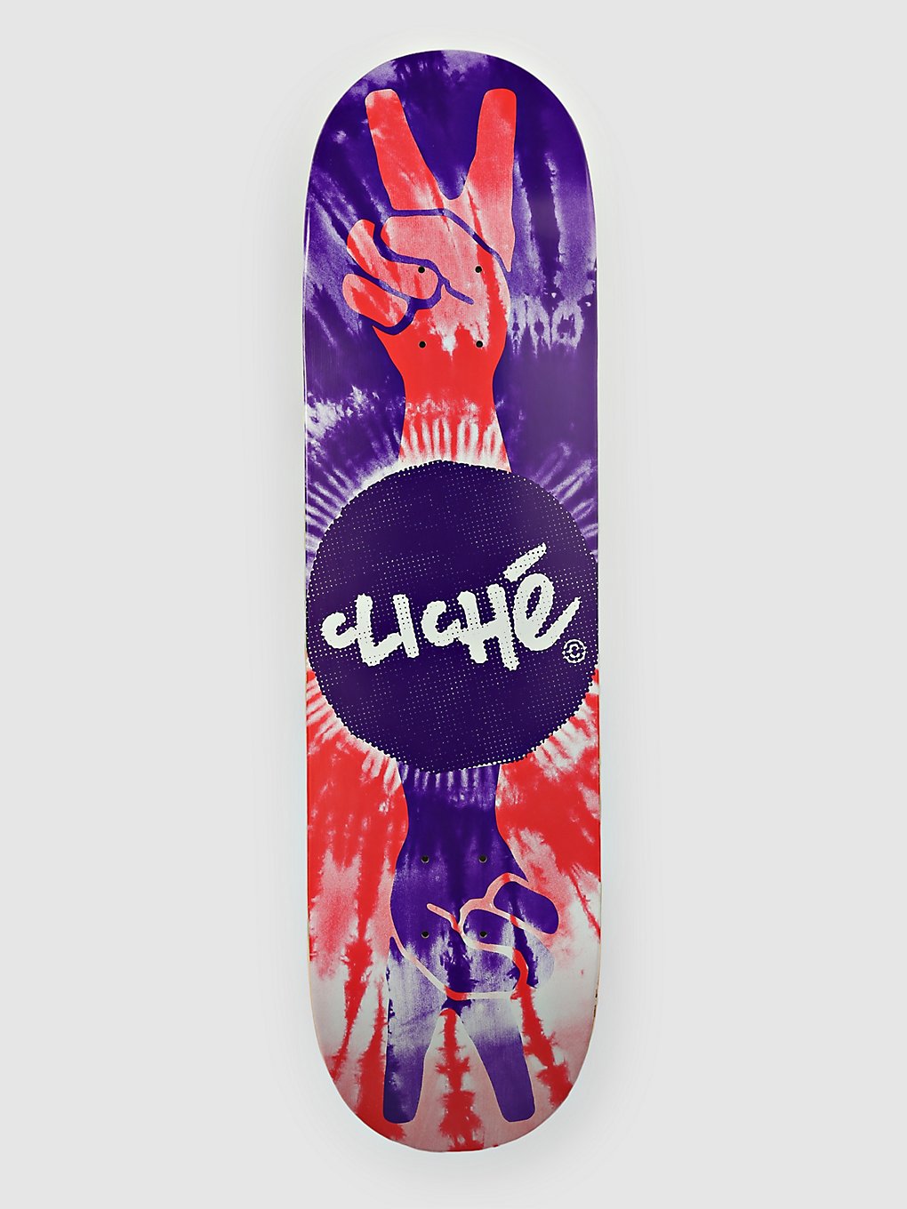 Cliché Peace Rhm 8.5" Skateboard Deck red kaufen