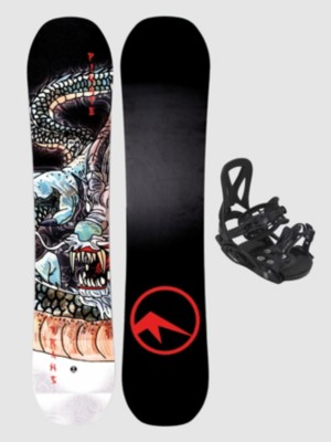 TRANS Pirate 130 + Junior S Black 2023 Snowboard S