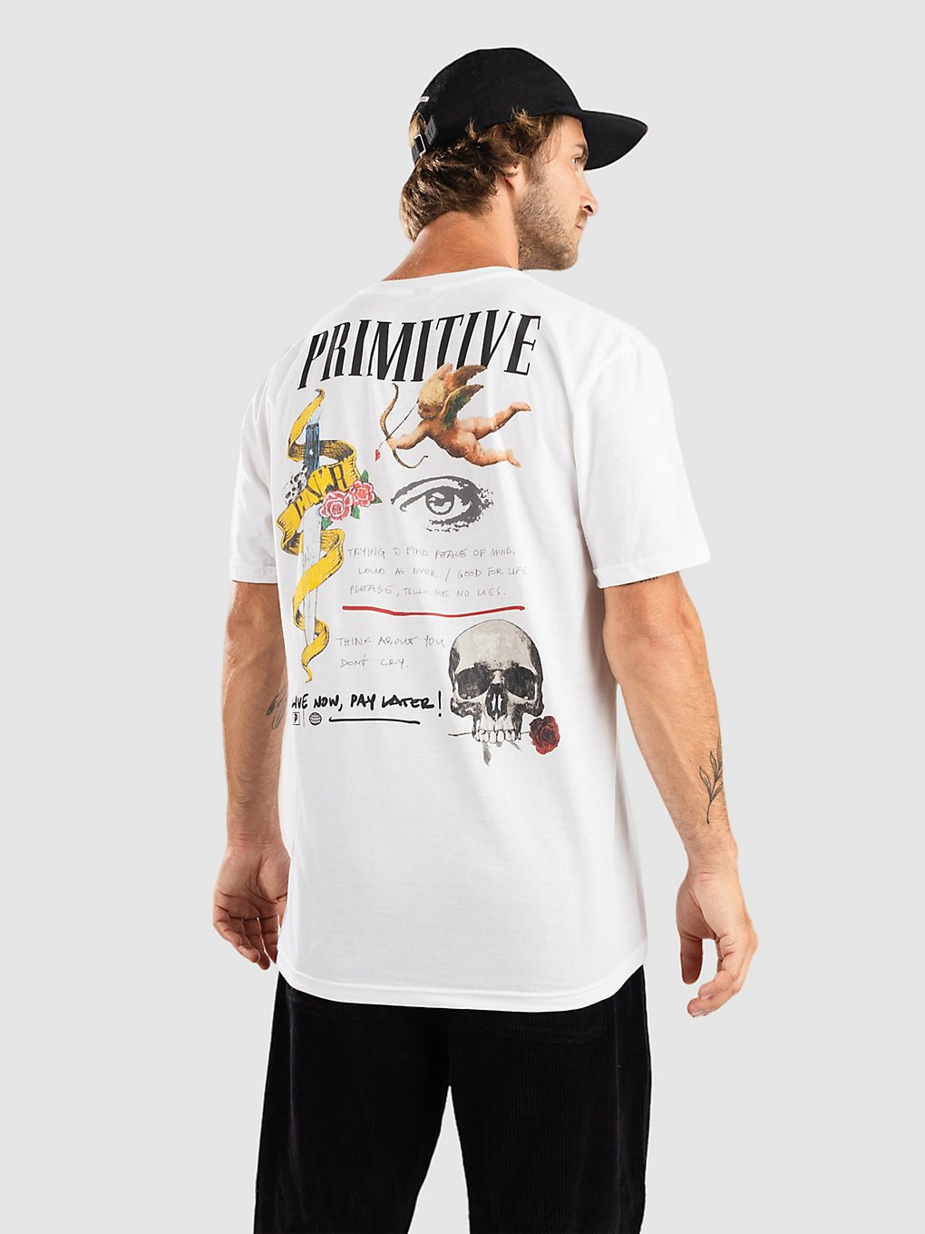Primitive Dont Cry T-Shirt white kaufen