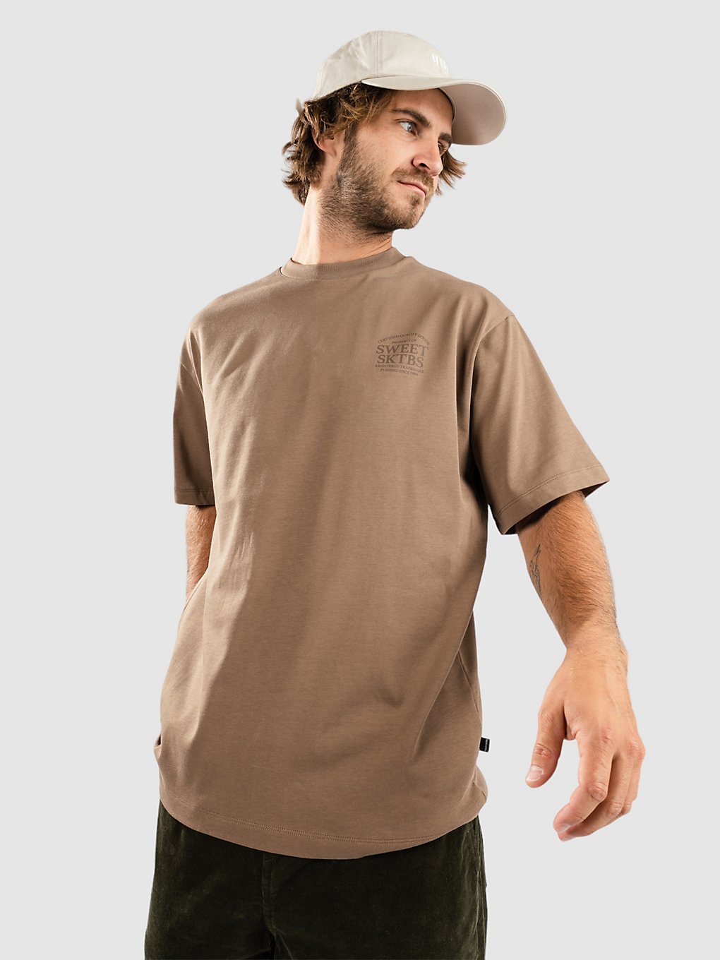 SWEET SKTBS Loose Certified T-Shirt brown kaufen
