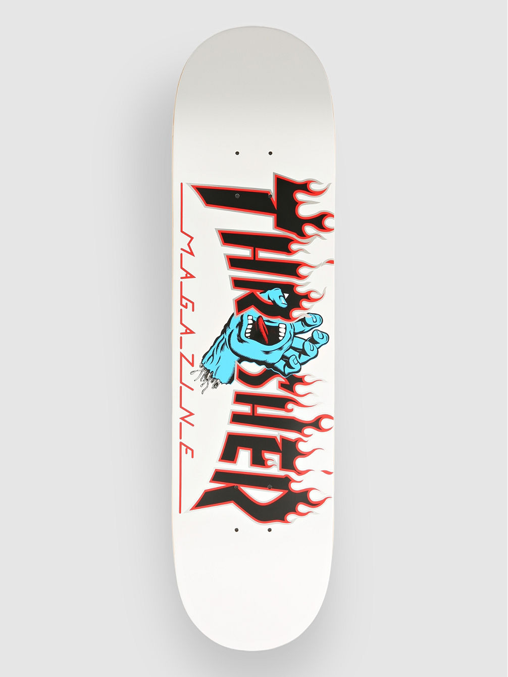X Thrasher Screaming Flame 8&amp;#034; Skateboard deck