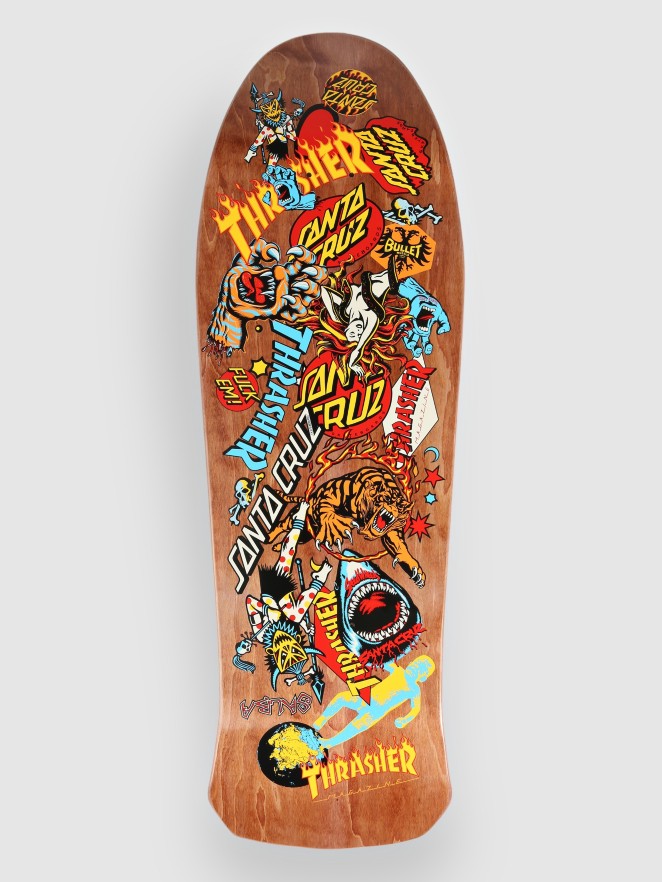 Santa Cruz X Thrasher Salba Oops 10.4″ Tabla de skate