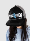 Santa Cruz X Thrasher Screaming Logo Mesh Trucker Kasket