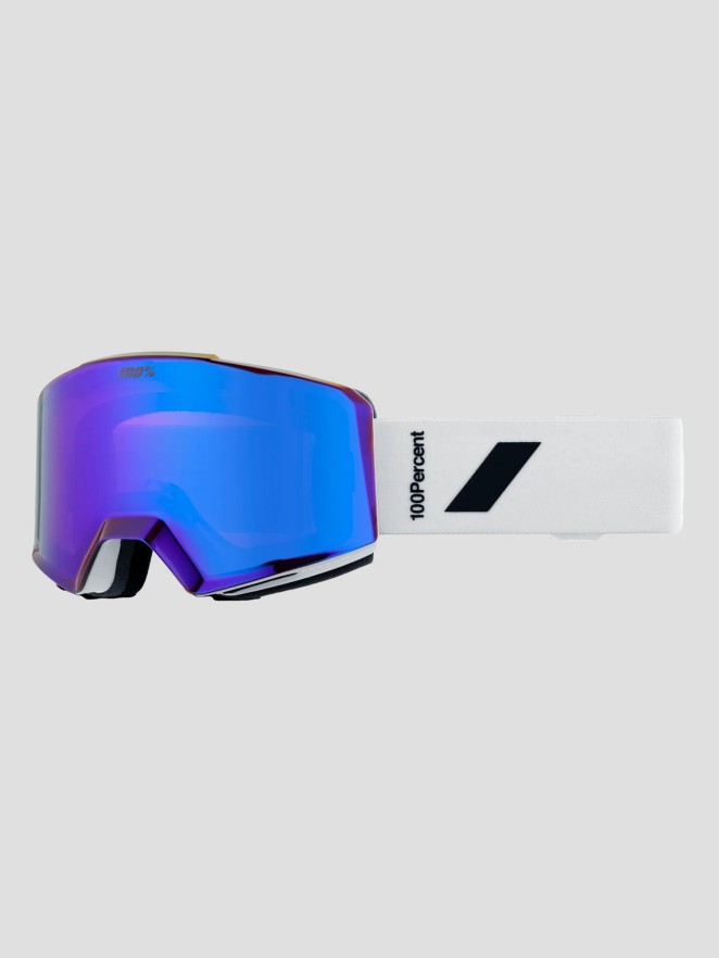 100Percent Norg Hiper White/Violet Goggle