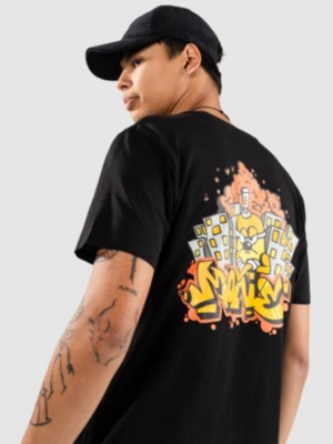 Monet Skateboards Big City T-skjorte