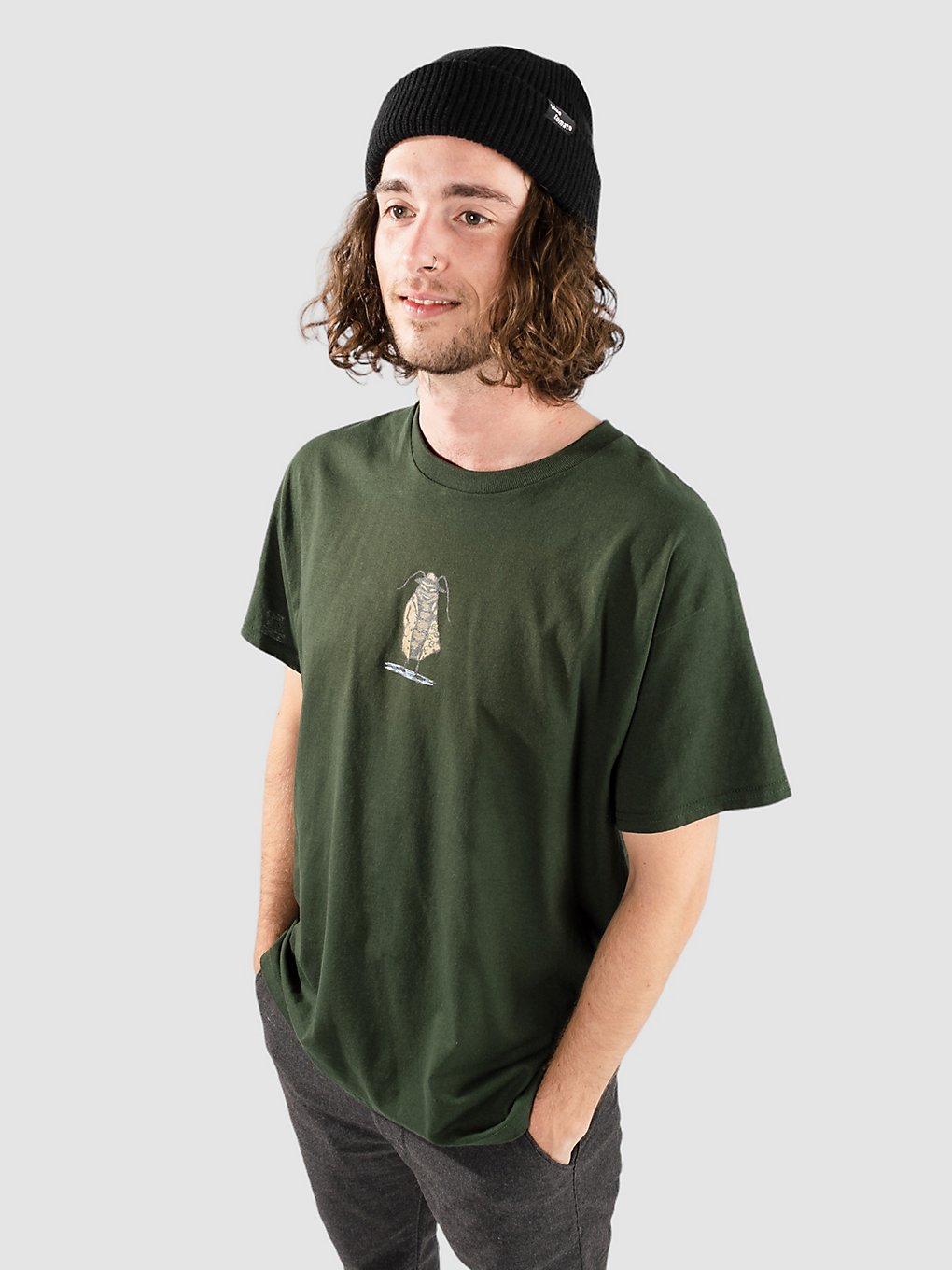 Monet Skateboards Cumbs T-Shirt dark green kaufen