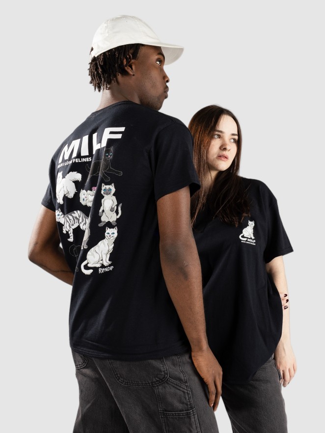 RIPNDIP Man I Love Felines T-Shirt