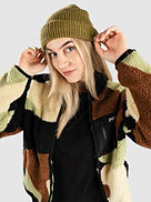 Bowery Sherpa Mikina s kapuc&iacute; na zip