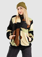 Bowery Sherpa Mikina s kapuc&iacute; na zip