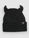 Broken Promises Rhinestone Horn Beanie