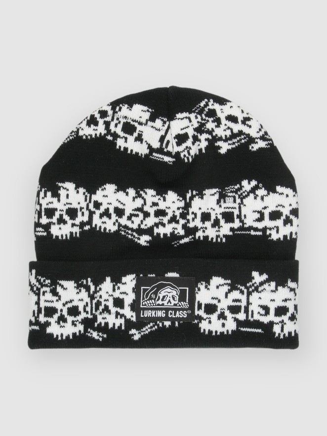 Lurking Class Skull Stripes Beanie