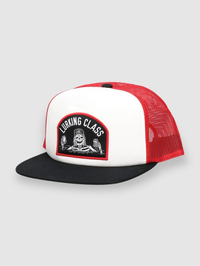 Lurking Class Red/Wht Trucker Cap