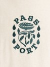 Pass Port Fountain Embroidery T-Shirt