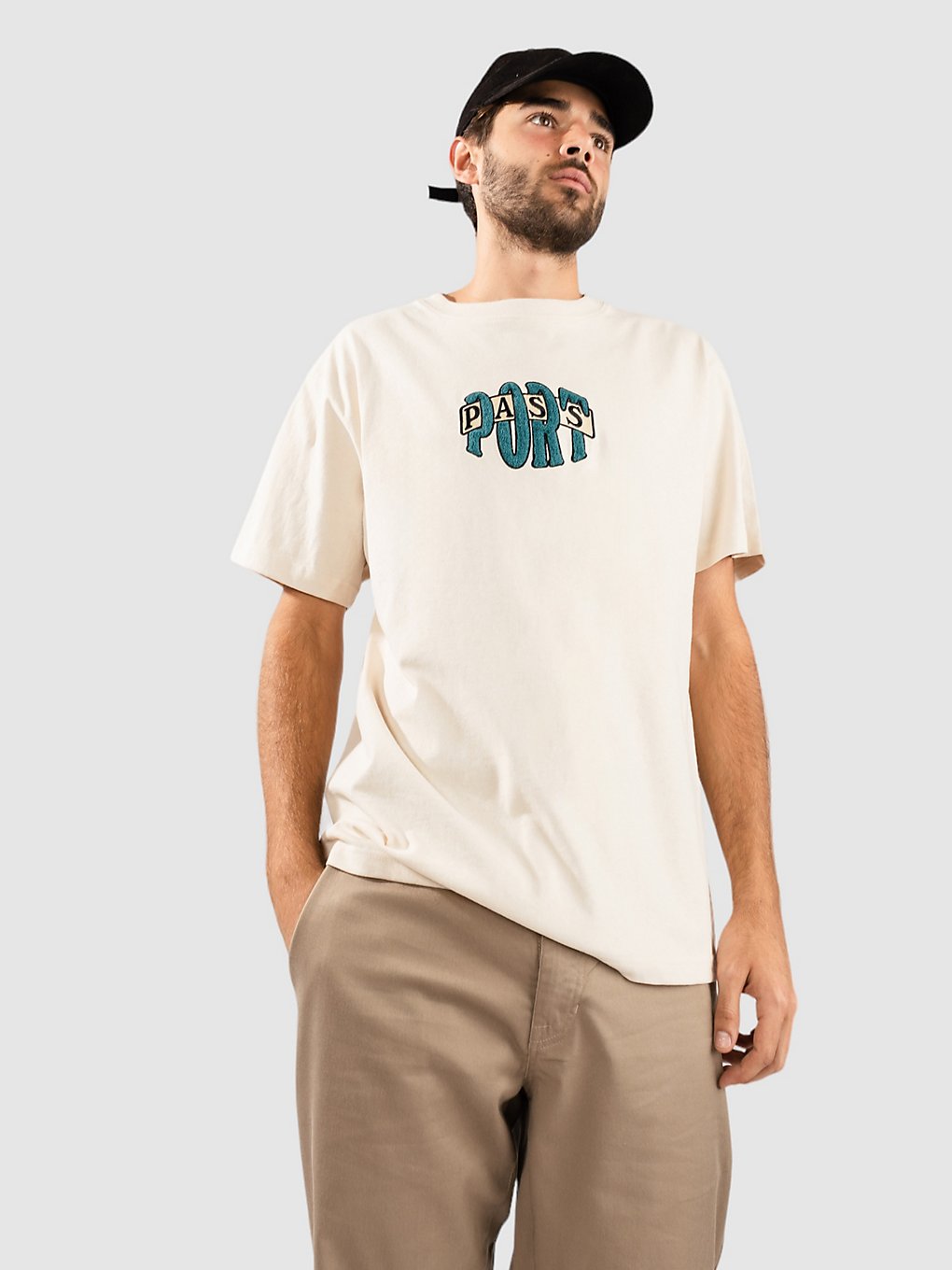 Pass Port Bulb Logo T-Shirt natural kaufen