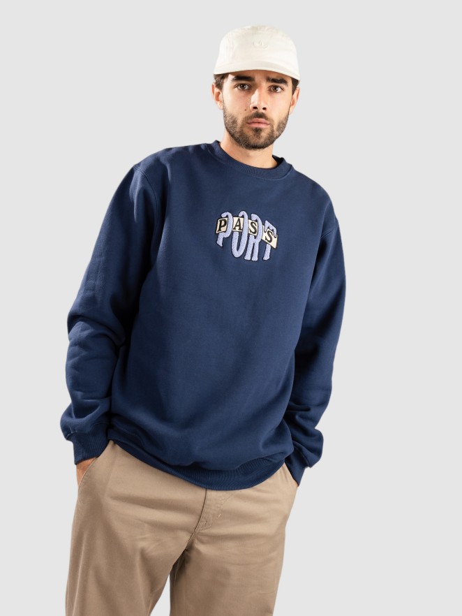 Pass Port Bulb Logo Chenille Sweater
