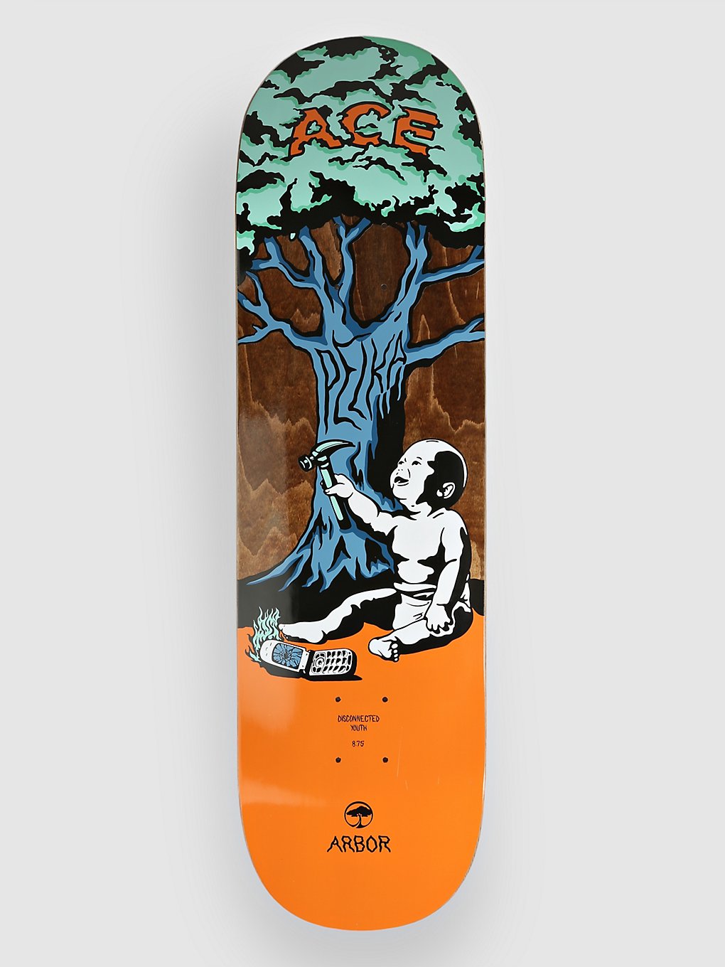 Arbor Ace Pelka Disconnected Youth 8.75" Skateboard Deck multi kaufen