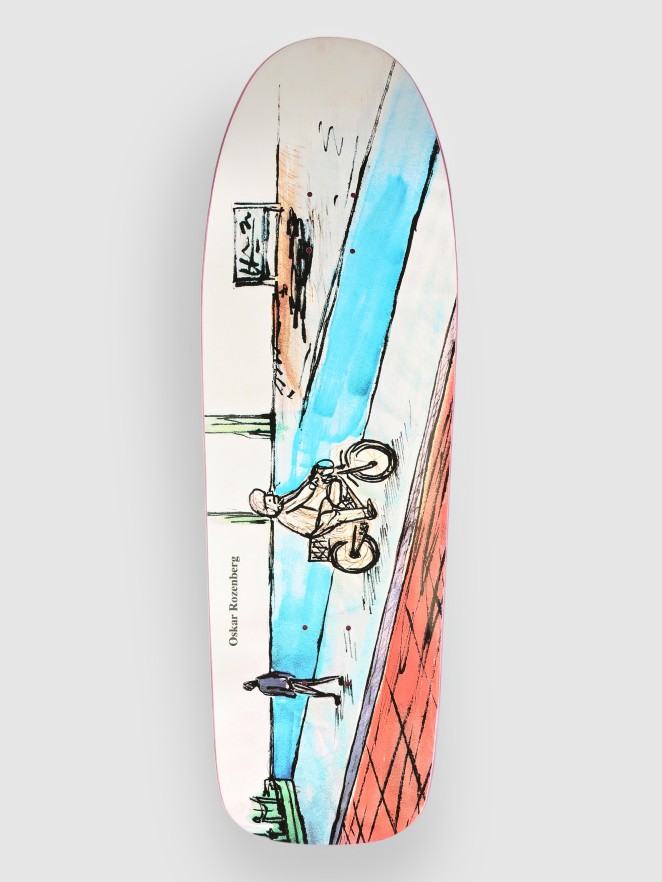 Polar Skate Oskar Rozenberg West Harbour Dane 9.75 Skateboard Deck