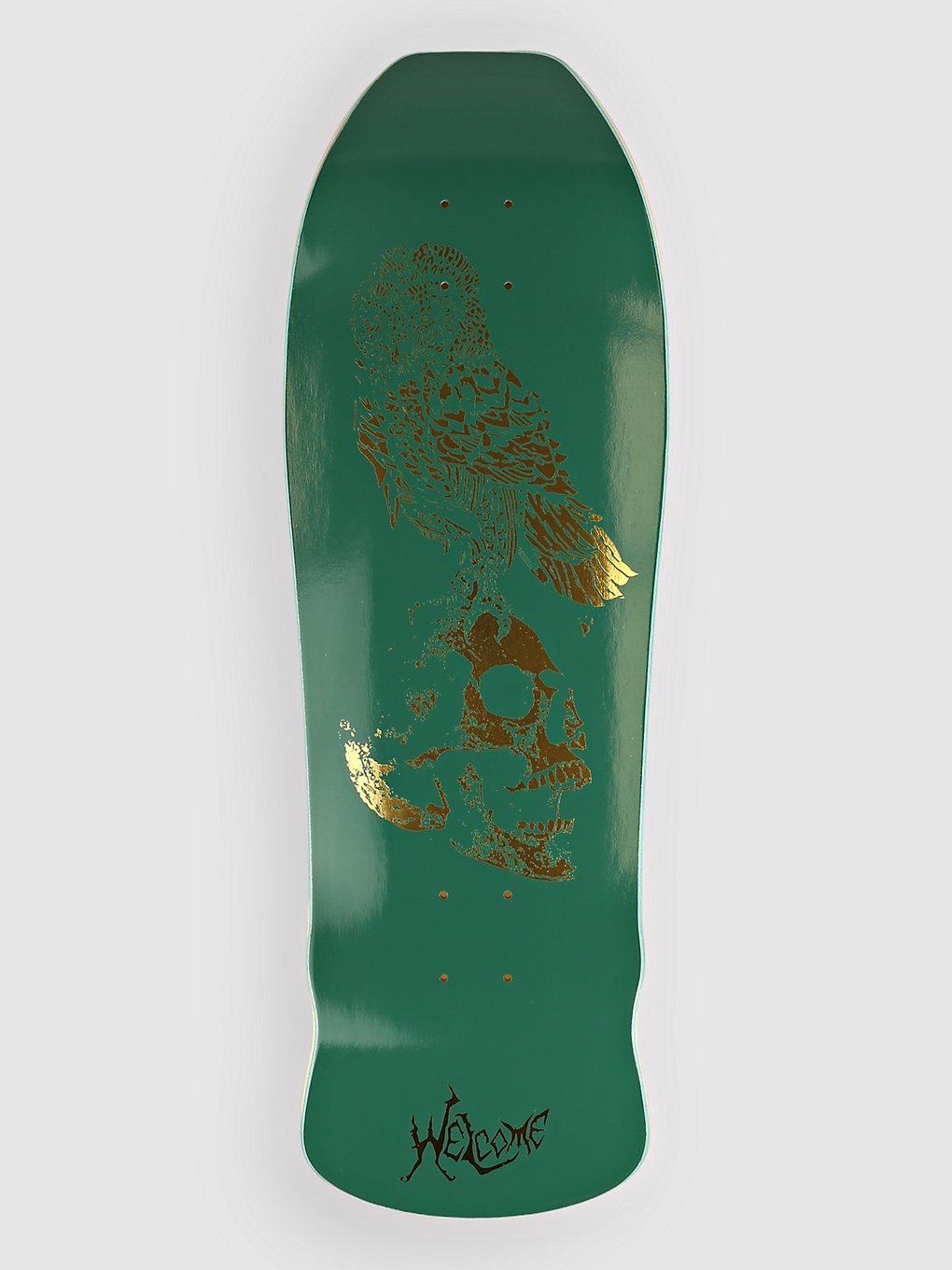 Welcome Bird Brain On Early Grab 10" Skateboard Deck  gold foil kaufen