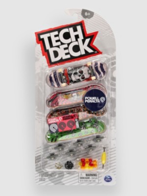 Tech Deck - Pack de 4 finger skates