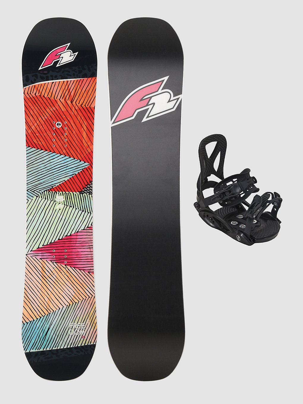 FTWO Freedom Rookie + Eco Pure M Junior Snowboard-Set K uni kaufen