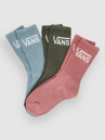 Vans Classic Crew 6.5-10 3Pk Calcetines
