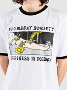 Happiness Is Poison Ringer T-Shirt