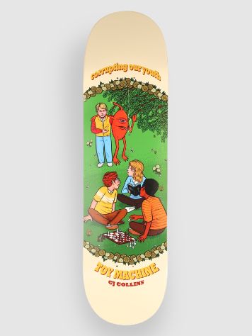 Toy Machine Collins Youth 8.5&quot; Skateboard Deck