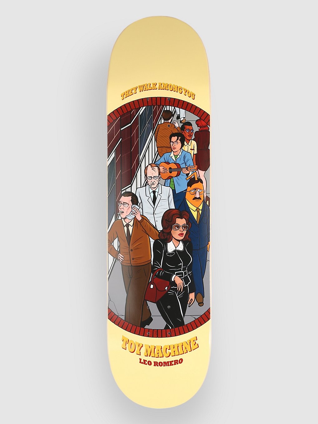 Toy Machine Romero Among You 8.25" Skateboard Deck cream kaufen