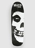 X Misfits Fiend Skull Shaped 9.5&amp;#034; Skateboard deck