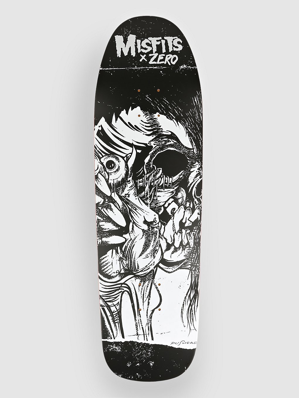 Zero X Misfits Evil Eye Shaped 9.5" Skateboard Deck uni kaufen