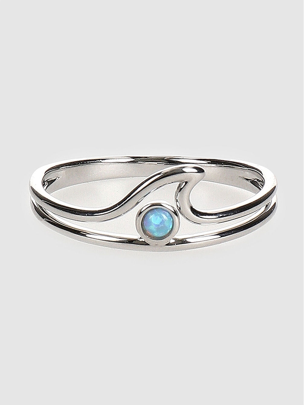 Opal Wave Ring 7 Bijoux