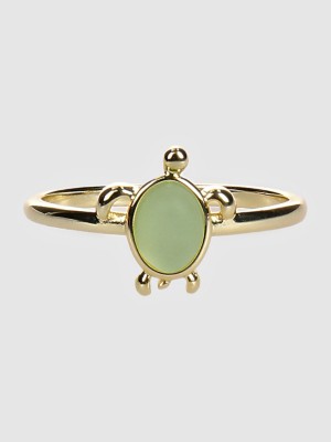 Pura Vida Sea Turtle Ring 8 Jewellery